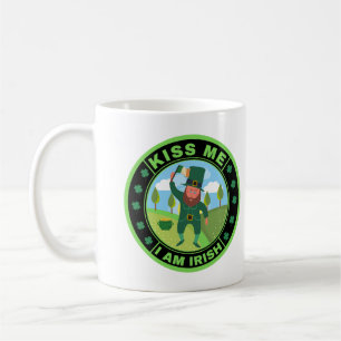 Mug Embrasse-moi Je suis irlandais