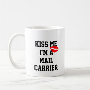 Mug Embrasse-Moi, Je Suis Un Transporteur De Courrier