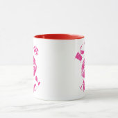 Mug Embrasse-moi ! Lèvres roses (Centre)