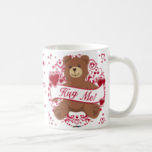 Mug Embrasse-Moi ! Saint-Valentin Teddy Bear