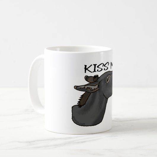 Mug Embrasse Mon... Burro (Devant gauche)