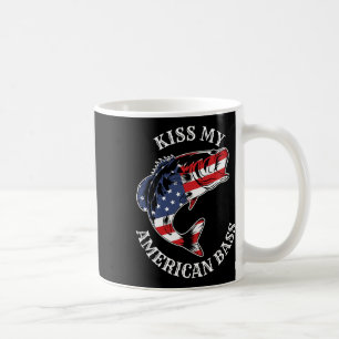 Mug Embrasse mon cul d'Américain - Patriote Redneck de
