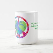 Mug Embrasser la Terre dans la paix (Centre)