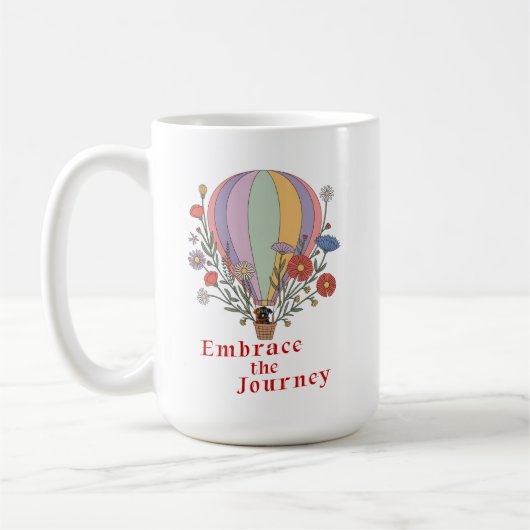 Mug Embrasser le voyage (Gauche)