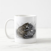 Mug Embrasser les chats qui dorment (Gauche)