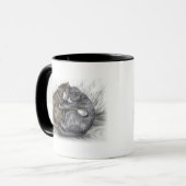 Mug Embrasser les chats qui dorment (Devant gauche)