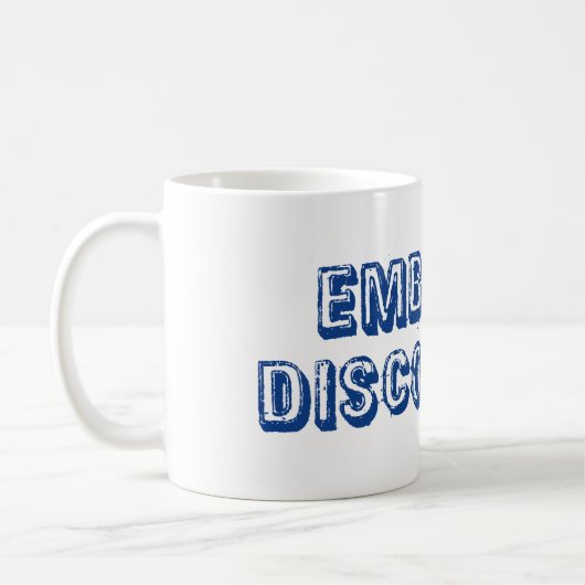 Mug Embrasser l'inconfort (Gauche)