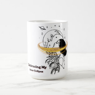 Mug Embrasser mon éclipse intérieure Art en ligne luna