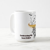 Mug Embrasser mon éclipse intérieure Art en ligne luna (Devant gauche)