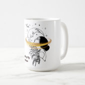Mug Embrasser mon éclipse intérieure Art en ligne luna (Devant droit)