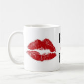 Mug embrassez ce rouge à lèvres (Gauche)