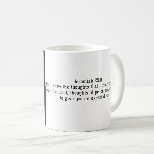Mug Embrassez chaque gorgée avec réconfort et espoir (Devant droit)