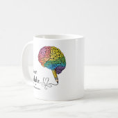 Mug Embrassez la boue de la neurodiversité (Devant gauche)