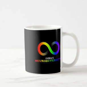 Mug Embrassez La Neurodiversité Autisme Asd Adhd Rainb