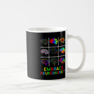 Mug Embrassez la Neurodiversity Video Game Sensibilisa