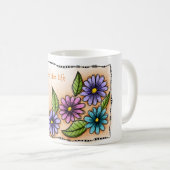 Mug Embrassez La Vie (Devant droit)