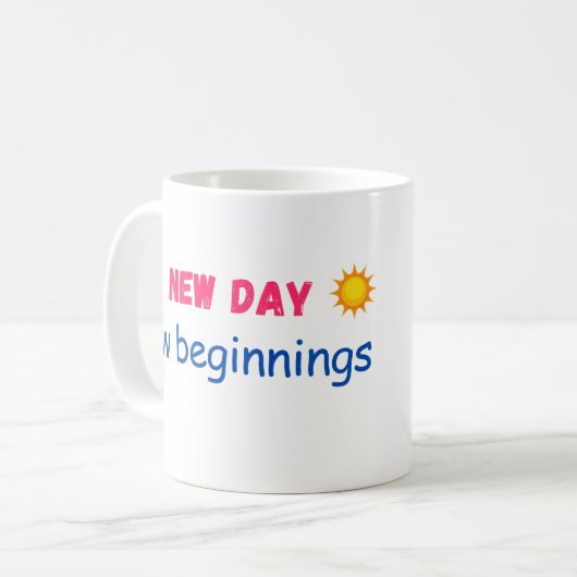 Mug Embrassez l'aube (Devant gauche)