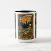 Mug Embrassez les bois mystiques Le joli Tarot Camper (Centre)