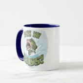 Mug Embrassez ma grande vitesse basse de poissons de (Devant gauche)