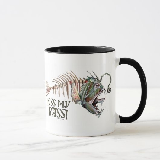 Mug Embrassez ma perche laide par des studios de Mudge (Droite)