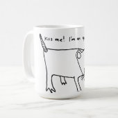 Mug embrassez-moi ! Je suis un opossum ! ! (Devant gauche)