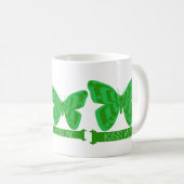 Mug Embrassez-moi papillon irlandais (Devant droit)