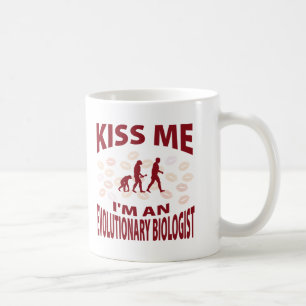 Mug Embrassez-moi que je suis un biologiste