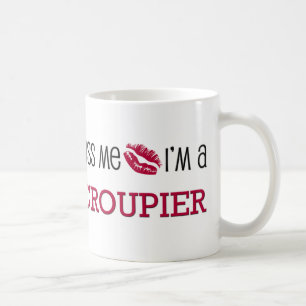 Mug Embrassez-moi que je suis un CROUPIER