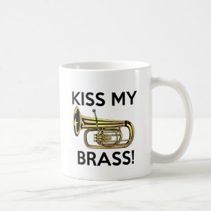 Mug Embrassez mon laiton, tuba