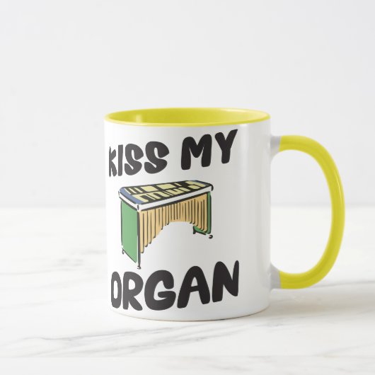 Mug Embrassez mon organe (Droite)
