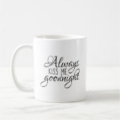 Mug Embrassez-toujours moi bonne nuit (Gauche)