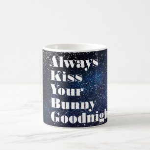 Mug Embrassez toujours votre typographie de lapin