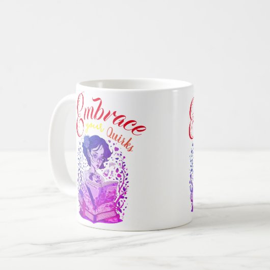 Mug Embrassez vos quirks L'émancipation des femmes (Devant gauche)