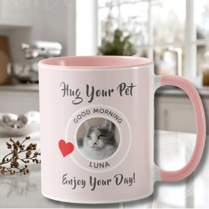 Mug Embrassez votre animal de compagnie et la photo Pr