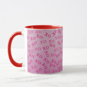 Mug Embrous Et Baisers Rose XO XO