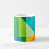 Mug Emerald Citrus Geometric Abstract (Centre)
