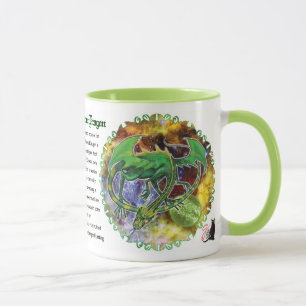 Mug Emerald Cosmic Dragon
