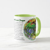 Mug Emerald Cosmic Dragon (Devant droit)