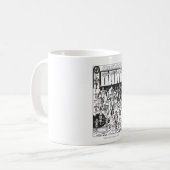 Mug Emerald Dawn, noir et blanc (Devant gauche)