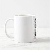 Mug Emerald Dawn, noir et blanc (Gauche)