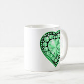 Mug Emerald Gem Heart (Devant droit)