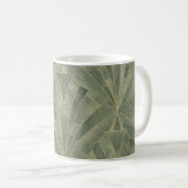 Mug Emerald Green et Gold Art déco Motif (Devant droit)