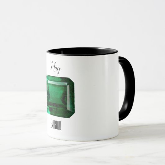 Mug Émeraude (Devant droit)