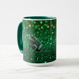 Mug Émergence Enchantante : La Grenouille Étincelante 