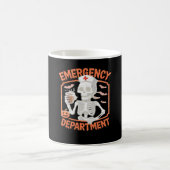 Mug Emergency Department Funny Halloween Nurse Essenti (Centre)