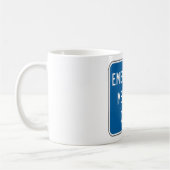 Mug Emergency Medical Care Road Sign (Gauche)