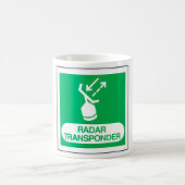 Mug Emergency Radar Transponder Safety Sign