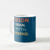Mug Emerson The Man The Myth The Legend Name (Devant gauche)