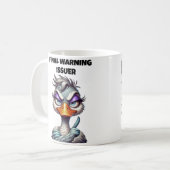 Mug Émetteur d'avertissement final Maman (Devant gauche)