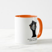 Mug Émeu : Drôle, humour : Trop de cafés : Art (Devant droit)